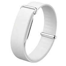 Polsband voor voor Air Fitness Tracker Vervangende Zachte Siliconen Band voor voor Air Horloge Wit