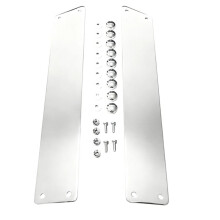 1Pair Chrome Side Cover Scuff Plate for Goldwing 1500 GL1500I 1988-2000 Motorcycle Anti-Scratch Guard Trim L&R