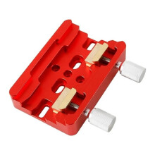 Finderscope Dovetail Slot Dual for Losmandy/Vixen Plate with 2 Locking Screws,Planetary Imaging Telescope Accessories