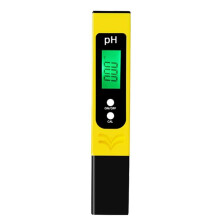 Digital PH Meter for Measuring the PH of Liquids, Equipped with A Glass Probe and Backlit.
