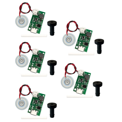 Module de Brumisateur  TYPE-C 5PCS DC5V à Ultrasons avec Interrupteur