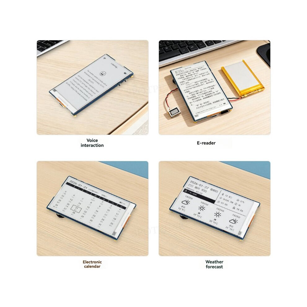 ESP32-S3 AI E-Ink Display 3.97-Inch E-Paper Screen AIoT Development ...