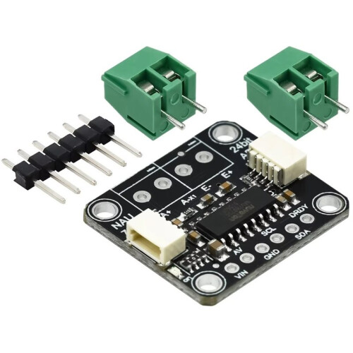 1PCS NAU7802 24-Bit ADC Module Compatible for STEMMA QT/Qwiic for Precision Data Conversion and Pressure Measurement
