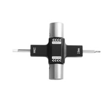 M5 Quad Wrench Repair Tools,2.0/2.5mm Screwdriver Release Propeller Motor Adjustment Tool for RC FPV Racing Drone Repair