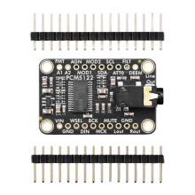 PCM5122 I2S Stereo DAC Breakout Module Digital to Analog Converter with Level Output - HW, I2C or SPI