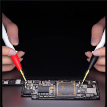I2C Reine Kupfer Silikon Teststift Sonde Multimeter Leitung 4mm Spitze für Scharfe Nadel für Telefon-Motherboard PCB Schaltkreisreparatur