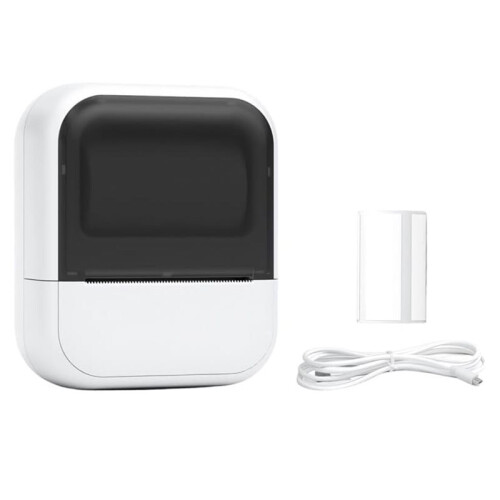 Sticker Printer, Portable Thermal Label Printer for Small Pattern Sticker Note Printing