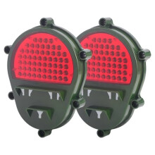 Luz de Freno Trasera LED para H1 M35 M998, Luz Indicadora Roja de Alta y Baja Intensidad, 5 Cables, Luces Traseras, 2 Unidades