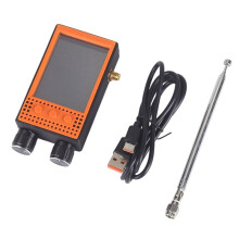 TEF6686 Rádio Digital de Banda Completa ESP32-WROOM-32U Alto-Falante de Alta Potência Receptor com Tela IPS de 2,8 Polegadas