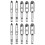 Drill Bits 5pcs Drill Out Damaged Screws Extractor Bolts Remover Handymen Broken Bolt Stud Removal Tool Kit with Box 1
