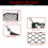 Elastic Double-Layer Car Trunk Storage Net 100x60cm Storage Net High-Elasticity Cargo Organizer Net Car Accessories 2