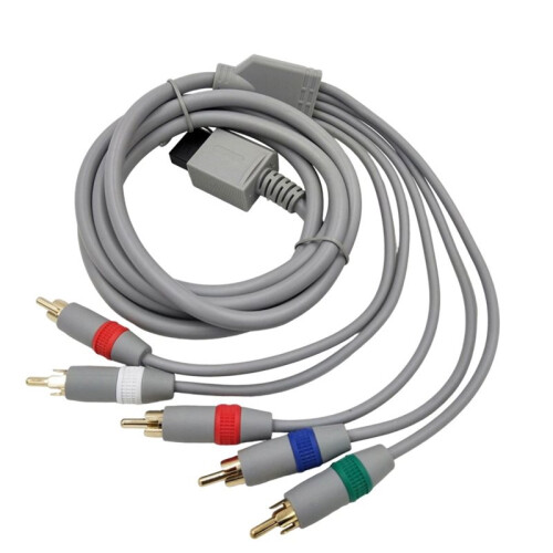 5 in 1 /Wiiu Component Cable for   Audio Video Cable HD AV Cable for  Game Accessories