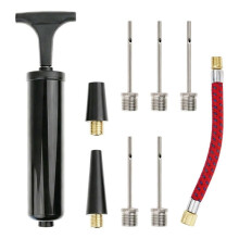 Luftpump Set för Sportbollar och Uppblåsbara - Komplett Inflationskit med Nål och Munstycken
