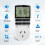 Electronic Digital Timer  Socket Kitchen Timer Outlet Programmable Shutter Power-Off Timing Socket Control AU Plug 7