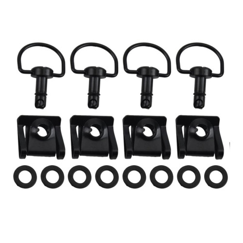 1/4" 17mm Motorcycle Quick Release Turn Button Race Fairing Fastener Kit for      A