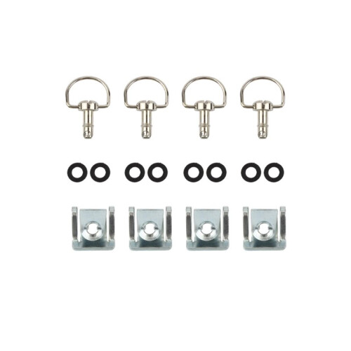 1/4" 17mm Motorcycle Quick Release Turn Button Race Fairing Fastener Kit for      B