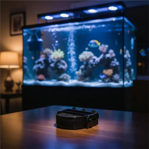 With Suction Cups Aquarium Filter Baffle Adjustable Easy Install Water Controller Black Aquarium Filter Accessories 1