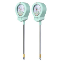 2peças Higrômetro de Solo 4 em 1 Testador de Solo Medidor de PH Do Solo Intensidade da Luz Fertilidade Medidor de Umidade Medidor de Umidade Do Solo