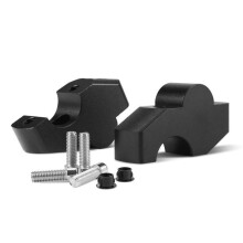 Motorcycle Handlebar Riser and Setback Kit for VOGE SR450X, Including A Complete Set of Mounting Hardware.