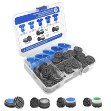 36Pcs Faucet Aerator Kit with 5 Sizes Aerator Key Removal Tools, Replacement Sink Tap Flow Restrictor Inserts