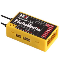 HR7E ELRS PWM-Ontvanger 2.4GHz ExpressLRS CRSF-Interface Hoge Gevoeligheid Lange Afstand RX voor Vaste Vleugel RC FPV-Drones A