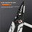 Multifunctional Electrician'S Wire Strippers -Non-Slip Handles, Features Wire Stripping, Cutting,and Crimping Functions. 2