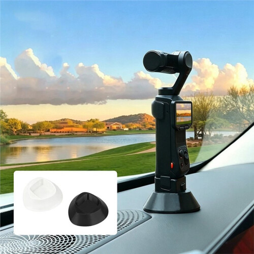 Camera Base Stand for   Ultra Adjustable Desktop Holder Vehicle-Mounted Fixed Shooting Accessories Black 1