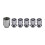 M2DZ1A043A NEW Front & Rear Locking Lug Nut Kit for  Bronco 2021-2026 1
