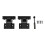 Dust Cover Hinges Turntable Replacement Hinge for Technics SL-1200 1300 Turntable Accessories 1