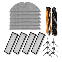 Mop Pads Hepa Filter Main Side Brush Parts Replacement Fit for D20/D20 /D20 Pro Vacuum Accessories