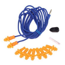 Detachable Noise-Isolating Earbuds in Ear Earphone Noise Reduction Earbuds for Music Lovers in Noisy Environments 120CM