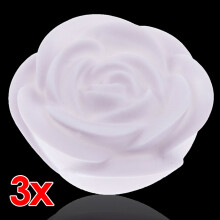 3x Color Changing LED Rose Lamp