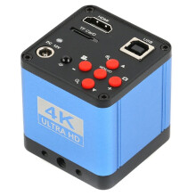 4K Digital Microscope Camera,USB Type C,-Compatible,Multicolor,1/125 High Speed Exposure for PCB Repair EU Plug