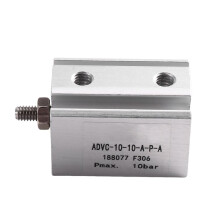 ADVC-10-10-A-P-A Compact Pneumatic Cylinder Short Stroke Air Cylinder for Automation Equipment Parts
