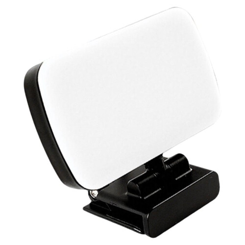 Video Conference Portable LED Video Light Laptop Computer Webcam Light Call Lighting Clip for Live Streaming