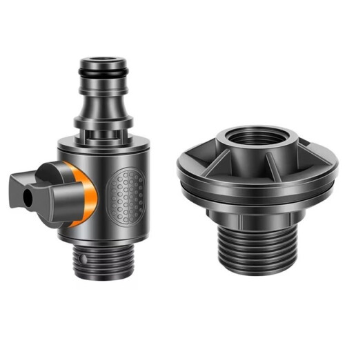 Regenabfluss-Kit - Robuster 1/2" Vierteldrehkugelventil