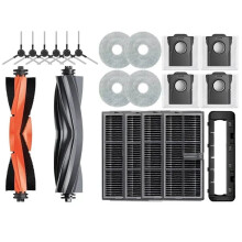 21pcs for L10S Pro Ultra Heat, X30 Ultra, X30 Pro Spare Parts Accessories Brush Filter Mop Cloth Dust Bags