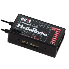 HR7E 2.4GHz ELRS PWM-Ontvanger ExpressLRS-Protocol Hoge Gevoeligheid Lange Afstand RX voor Vaste Vleugel RC FPV-Drones