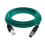 M12 to RJ45 Connector Coding Cable 4Pin D-Code High Flexible Male to Female Ethernet Connection Sensor Wire 2m 2