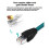 M12 to RJ45 Connector Coding Cable 4Pin D-Code High Flexible Male to Female Ethernet Connection Sensor Wire 2m 6