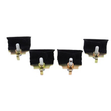 4pcs Window Anti-Rattle Cushion Pads Kit 54614446996 for Corvette C3 C4 1969-1996 Both Doors Window Buffer Pad