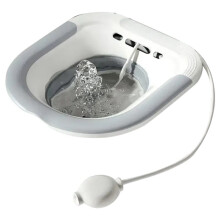 Portable Foldable Ergonomic Toilet Sitz Bath Soaking Basin for Pregnant Women Treatment Care C