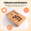 Wood DIY Arcade Joystick Case Panel Home USB Fighting Gamepad for PC Mobile Game Accessories 6