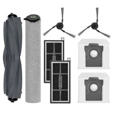 Voor Mova S70 Roller / S70 Pro Roller / S70 Ultra Roller Stofzuiger Onderdelen Hoofd Zijborstel Filter Mop Stofzak (8 Stuks)