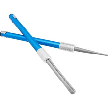 2 Stuks Getande Mes Slijper, Inklapbare Diamanten Slijpstaaf Multifunctionele Mes Slijp Tool