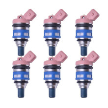 6Pcs 1660085E06 16600-85E06 16600-21V02 Fuel Injector for MAXIMA J30 LAUREL C32 3.0 24V V6 VG30E VE30DE ON13