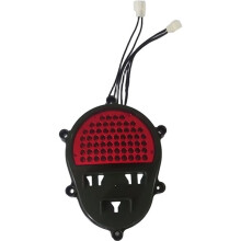 Luz de Freno Trasera de 65 LED para H1 M35 M998 con Lente Roja, Luz Alta y Baja