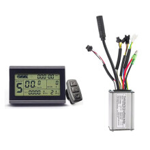 250W 15A KT-Controller Bürstenloser Motor + KT-LCD3 Display-Kit Elektrorad-Zubehör für E-Bike-Modifikationen Reparatur