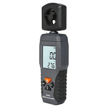Anémomètre Numérique Portable LD363 avec Écran LCD, Capteur de Température, Débitmètre et Mesure de la Vitesse Du Vent