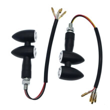 Universal Motorcycle Flash Lights 12V 0.48W 8LED Indicator Lights Dynamic Turn Signal Lights